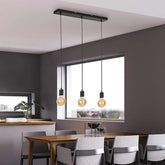 3in1 Pendant Light in Flat Base